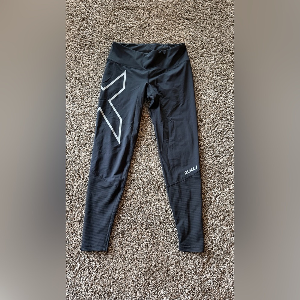 2XU Ignition Shield Black Compression Tights- siz… - image 5